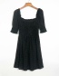 Fashion Black Polka Dot Dress