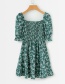 Fashion Lake Green Printed Dress