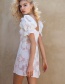 Fashion White Lace Flower Dress