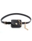 Fashion 893 Black Bag + Belt Serpentine Belt