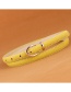Fashion Yellow Pu Pin Buckle Belt