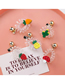 Fashion Strawberry Fruit Beads Phone Line Hair Circle