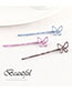 Fashion Random Color Small Butterfly Hairpin