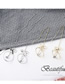 Fashion 14k Gold Plated Gold Butterfly Knot Tassel Earrings