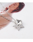 Fashion Colorful White Star Crystal Necklace
