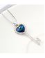 Fashion Colorful White Crystal Necklace - Key To The Atrium