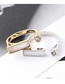 Fashion 14k Gold Zircon Ring - Mirror Light