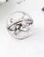 Fashion Platinum Gold Plated Ring - Astronomical Ball Ring