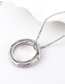 Fashion Platinum Plated Gold Sweater Chain - Astronomical Ball Necklace