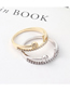 Fashion 14k Gold Zircon Ring - Charm Ring