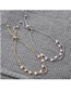 Fashion Platinum Pearl Crystal Bracelet