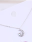 Fashion Silver Copper Plated Gold Star Necklace