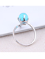 Fashion Silver Fish Tail Open Ring