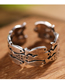 Fashion Silver Tropical Fish Opening Ring