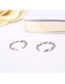 Fashion Silver Bamboo Open Ring
