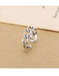 Fashion Silver Chain Opening Ring