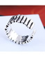 Fashion Silver Geometric Alloy Split Ring