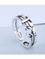 Fashion Silver Chain Alloy Split Ring
