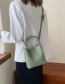 Fashion White Rivet Shoulder Strap Shoulder Bag