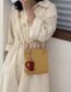 Fashion Yellow Love Tassels Shoulder Bag