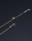 Fashion Silver Copper Star Chain Glasses Chain