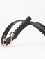 Fashion Black Pendant Belt