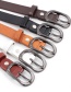 Fashion Red Brown Pin Buckle Belt