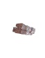 Fashion Silver Snake-shaped Micro-encrusted Diamond Ring