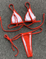 Fashion Red Bandage Bikini