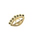 Fashion Gold Eye Opening Drip Ring