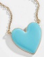 Fashion Yellow Love Necklace