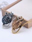 Fashion Gold Alloy Diamond Mouse Brooch