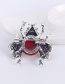 Fashion Red Alloy Dripping Bee Brooch