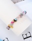 Fashion Color Crystal Stone Beaded Bracelet