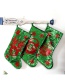 Fashion Sequined Socks For The Elderly Variable Color Sequins Red And Green Christmas Stockings
