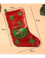 Fashion Sequined Stockings Deer Variable Color Sequins Red And Green Christmas Stockings
