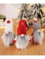 Fashion White Long Hat Without Face Doll Santa Claus Standing Pose Doll Without Face Doll