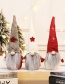 Fashion Gray Long Hat Without Face Doll Santa Claus Standing Pose Doll Without Face Doll