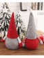 Fashion H Red Hat Sitting Posture Faceless Doll Plush Toy