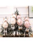 Fashion White Plush Snowflake Angel Pendant Plush Angel Doll Doll Christmas Tree Pendant
