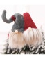 Fashion H Gray Long Hat Section No Face Old Man Pendant Faceless Long Beard Doll Christmas Tree Pendant