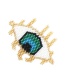 Fashion Gold Rice Beads Woven Eye Accessories