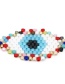 Fashion Color Rice Beads Woven Eye Accessories