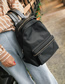 Fashion Black Chain Backpack