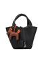 Fashion Black Pony Pendant Belt Buckle Portable Mother Bag