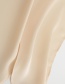 Fashion Apricot Simulation Silk Ribbon Long Silk Scarf
