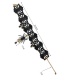 Fashion Black Spider Lace Necklace