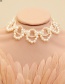 Fashion White Artificial Pearl Necklace