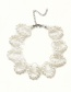 Fashion White Artificial Pearl Necklace