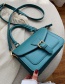 Fashion Blue Crossbody Shoulder Bag